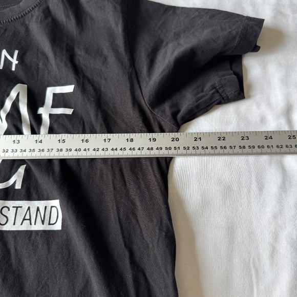 Men's Simple‎ Black Cotton Short Sleeve T-Shirt "It's an Anime Thing" Medium - Picture 5 of 7